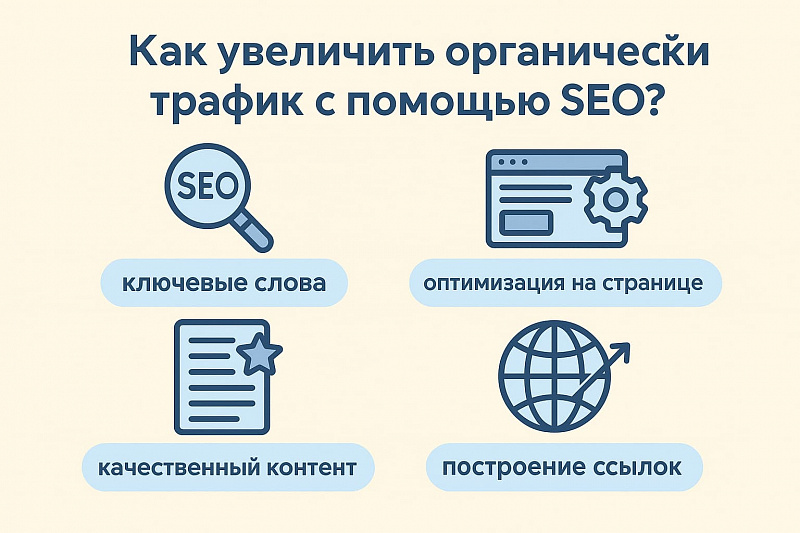 Как увеличить органический трафик с помощью SEO?